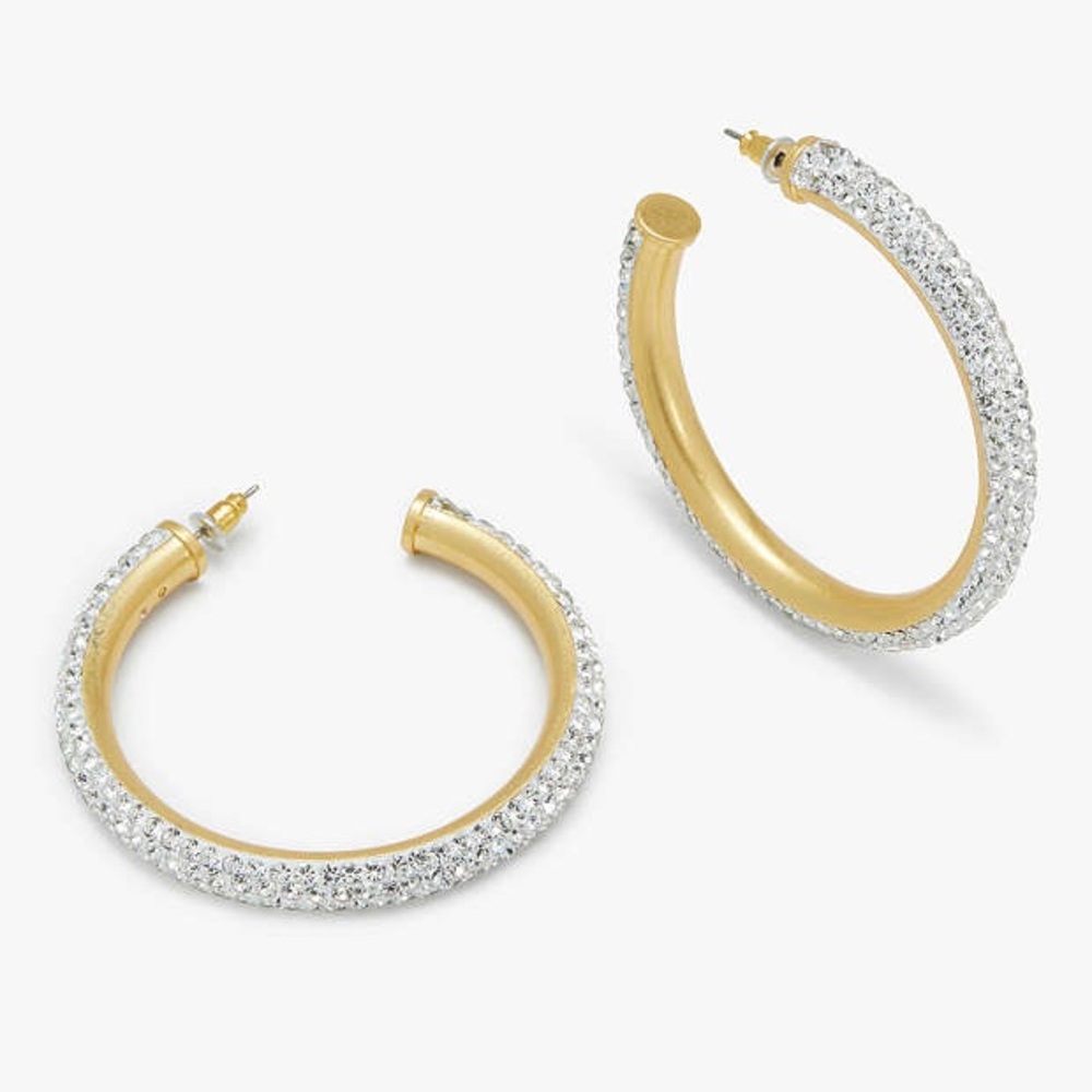 Razzle Dazzle Hoops in Gold